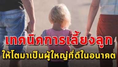 เทคนิค 4 ข้อ ในการเลี้ยงลูก ให้โตมาเป็นคนดีและฉลาด