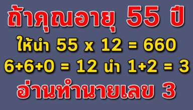 อายุของคุณ สามารถบ่งบอกอนาคตคุณได้ ตามเทคนิคโบราณ